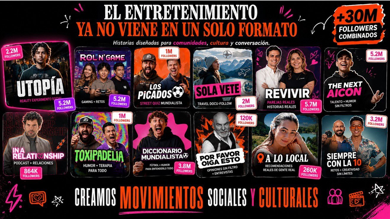 Qué es un social show y por qué una marca querría tener uno